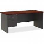 Mahogany Laminate/Ccl Modular Desk Series 79152