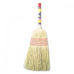 UNS 920Y Maid Broom, Mixed Fiber Bristles, 42" Wood Handle, Natural, 12/Carton BWK920YCT