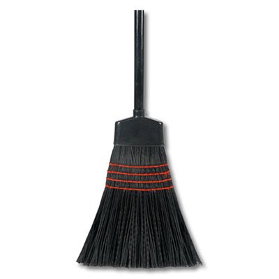 UNS 916P Maid Broom, Plastic Bristles, Wood Handle, 42 Long, 1 Dozen/Carton BWK916P