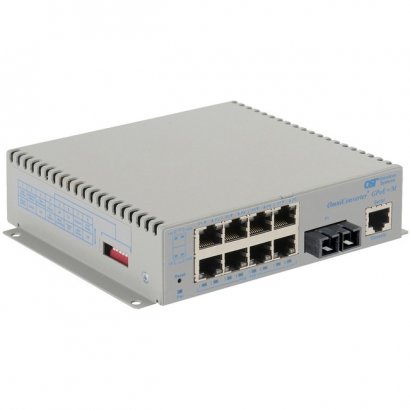 Omnitron Systems Managed 10/100/1000 PoE and PoE+ Ethernet Fiber Switch 9522-0-18-1