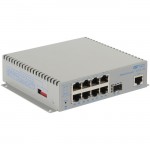 Omnitron Systems Managed 10/100/1000 PoE and PoE+ Ethernet Fiber Switch 9539-0-18-1W