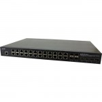 Transition Networks Managed Hardened Gigabit Ethernet PoE+ Rack Mountable Switch SISPM1040-3248-L