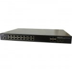 Transition Networks Managed Hardened Gigabit Ethernet PoE+ Rack Mountable Switch SISPM1040-3166-L