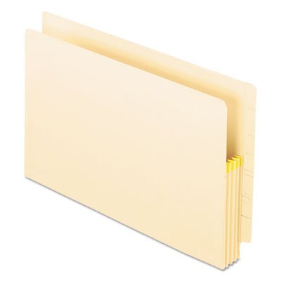 Pendaflex Manila Drop Front Shelf File Pockets, Straight Cut, 25 Pockets, Legal, Manila PFX22812