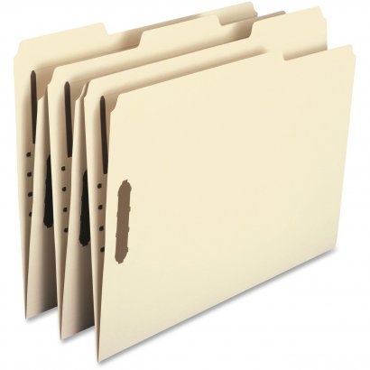 Smead Manila Heavy-Duty Fastener File Folders 14600