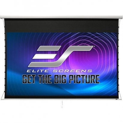 Elite Screens Manual Tab-Tension 2 Projection Screen MT125XWH2