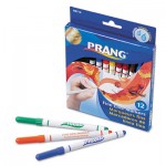 Prang Markers, Fine Point, 12 Assorted Colors, 12/Set DIX80714