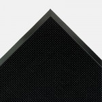 Crown Mats MA FG62BK Mat-A-Dor Entrance/Antifatigue Mat, Rubber, 36 x 72, Black CWNMAFG62BK