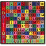 Math Coll. Add/Subtraction Rug FE10314A