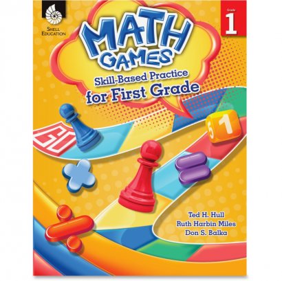 Shell Math Games: Skill-Based Practice for First Grade 51288