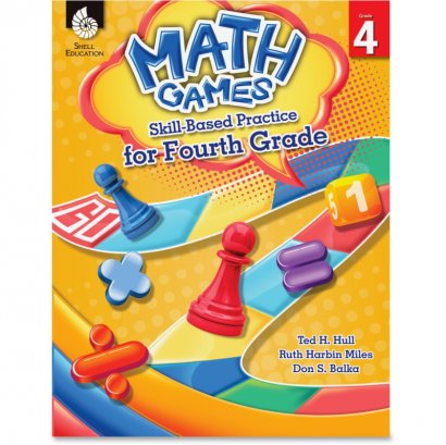 Shell Math Games: Skill-Based Practice for Fourth Grade 51291