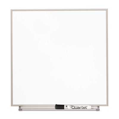 Quartet Matrix Magnetic Boards, Painted Steel, 23 x 16, White, Aluminum Frame QRTM2316