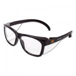 KleenGuard Maverick Safety Glasses, Black, Polycarbonate Frame, Clear Lens KCC49309