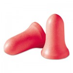 Howard Leight by Honeywell MAX-1 Single-Use Earplugs, Cordless, 33NRR, Coral, 200 Pairs HOWMAX1