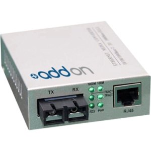 AddOn Media Converter 1000BTX-1000BSX 850nm MMF SC 2km ADD-GMC-MX-SC