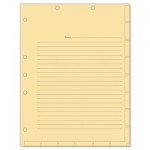 Tabbies Medical Chart Index Divider Sheets, 11 x 8.5, Manila, 400/Box TAB54519