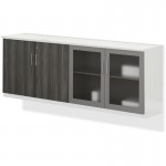 Mayline Medina Series Low Wall Cabinet Doors MVLCDLGS