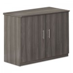 Medina Series Storage Cabinet, 36w x 20d x 29 1/2h, Gray Steel MLNMSCLGS