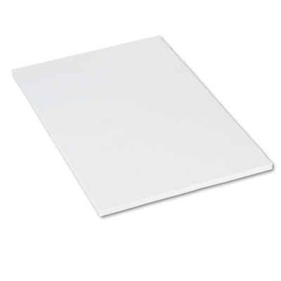 Pacon Medium Weight Tagboard, 36 x 24, White, 100/Pack PAC5296