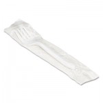 BWK FORKIW Mediumweight Wrapped Polypropylene Forks, White, 1000/Carton BWKFORKIW