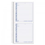 Tops Memorandum Book, 5 x 5 1/2, Two-Part Carbonless, 100 Sets/Book TOP4150