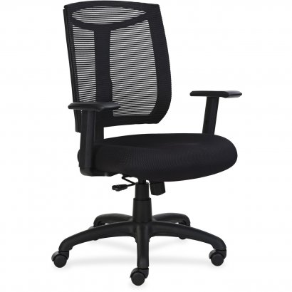 Lorell Mesh Back Chair with Air Grid Fabric Seat 83100