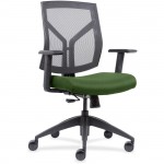 Lorell Mesh Back/Fabric Seat Mid-Back Task Chair 83111A201