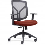Lorell Mesh Back/Fabric Seat Mid-Back Task Chair 83111A203