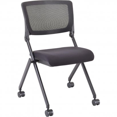 Lorell Mesh Back Nesting Chair 41846