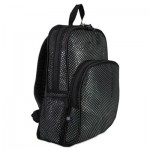 Mesh Backpack, 12 x 5 1/2 x 17 1/2, Black EST113960BJBLK