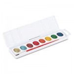 Prang Metallic Washable Watercolors, 8 Assorted Colors DIX80516