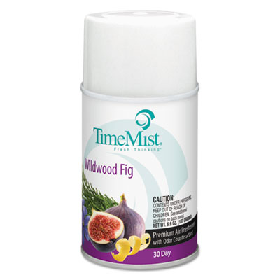TimeMist Metered Aerosol Fragrance Dispenser Refill, Wildwood Fig, 6.6oz Aerosol, 12/CT TMS1048493