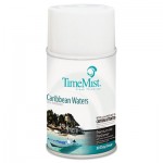 TimeMist Metered Fragrance Dispenser Refill, Caribbean Waters, 6.6 oz, Aerosol TMS1042756