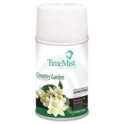 Timemist 1042786 Metered Fragrance Dispenser Refill, Country Garden, 6.6oz Aerosol TMS332522TMCA