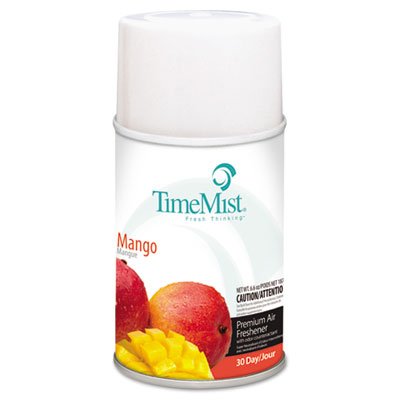 Timemist 1042810 Metered Fragrance Dispenser Refill, Mango, 6.6oz, Aerosol TMS332960TMCA