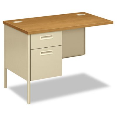 HON Metro Classic Series Workstation Return, Left, 42w x 24d, Harvest/Putty HONP3236LCL