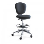 Safco Metro Collection Extended Height Swivel/Tilt Chair, 22-33" Seat Height, Black SAF3442BL