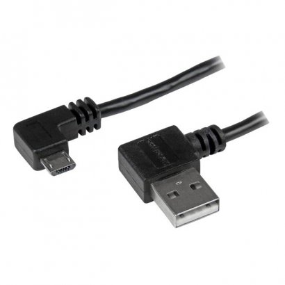 StarTech Micro-USB Cable with Right-Angled Connectors - M/M - 1m (3ft) USB2AUB2RA1M