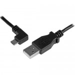 StarTech.com Micro-USB Charge-and-Sync Cable M/M - Left-Angle Micro-USB - 24 AWG - 0.5 m USBAUB50CMLA