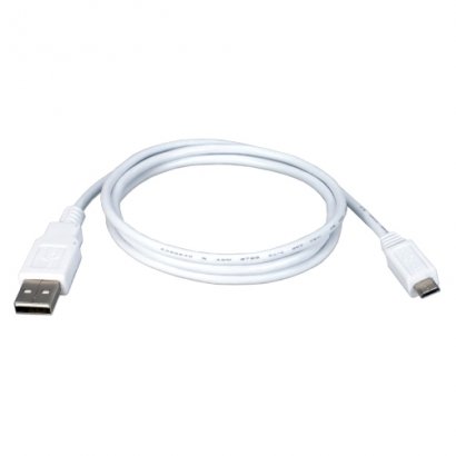 QVS Micro-USB Sync & Charger Cable for Smartphone, Tablet, MP3, PDA and GPS USB1M-05M