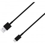 Micro USB To USB Data/Charge Cable For Samsung/HTC/Blackberry (Black) 4XMUSBCBLBK