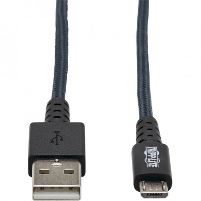 Tripp Lite Micro-USB/USB Data Transfer Cable U050-006-GY-MAX