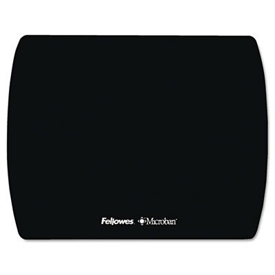 Fellowes Microban Ultra Thin Mouse Pad, Black FEL5908101