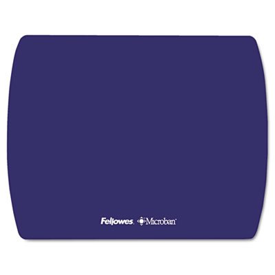 Fellowes Microban Ultra Thin Mouse Pad, Sapphire Blue FEL5908001