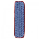 Rubbermaid Commercial FGQ41000RD00 Microfiber Wet Mopping Pad, 18 1/2" x 5 1/2" x 1/2", Red RCPQ410RED