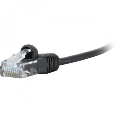 Comprehensive MicroFlex Pro AV/IT CAT6 Snagless Patch Cable Black 14ft MCAT6-14PROBLK
