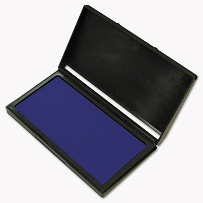 Microgel Stamp Pad for 2000 PLUS, 3 1/8 x 6 1/6, Blue COS030258