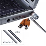 K67723US MicroSaver Keyed Ultra Laptop Lock, 6ft Steel Cable, Two Keys KMW67723