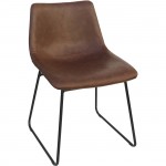 Lorell Mid-century Modern Sled Guest Chair 42957