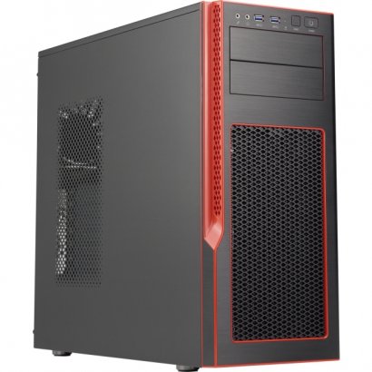 Supermicro Mid-Tower Chassis (Black / Red) CSE-GS50-000R